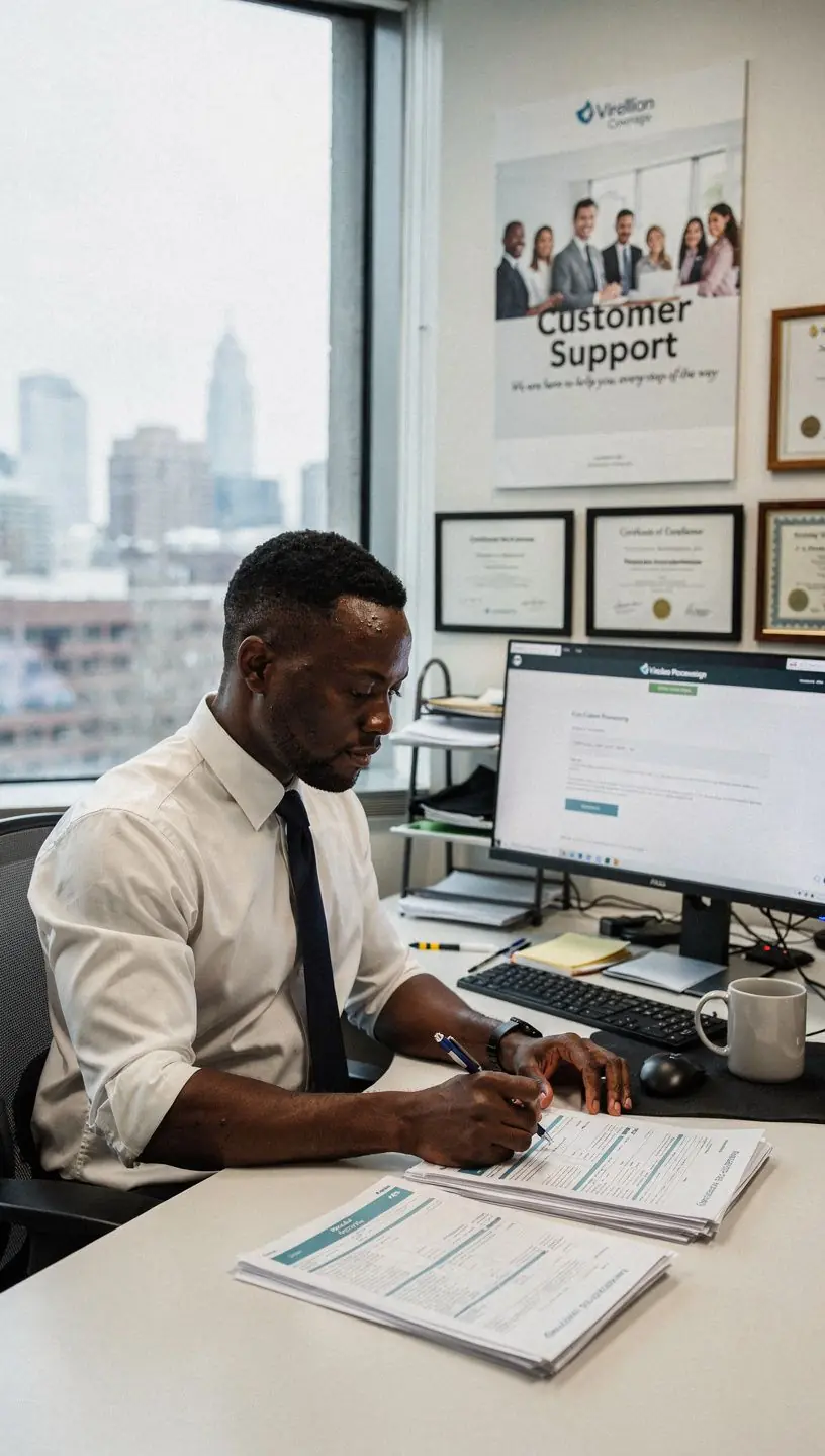 Obrazek przedstawiający pomoc drogową, w tym holowanie pojazdu i samochód zastępczy dla klientów.