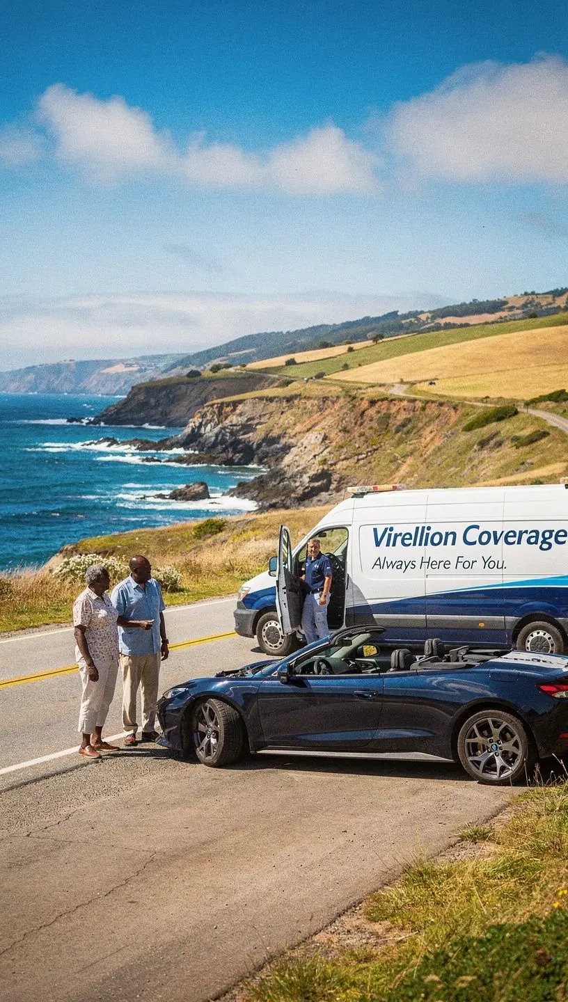 Zadowolony kierowca odbierający kluczyki do samochodu zastępczego.